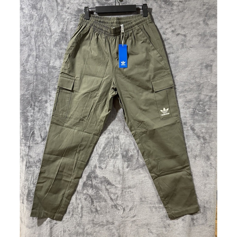 Adidas Originals Summer Cargo Pants 100% Cotton [IT8192] Men's Size Small NWT
